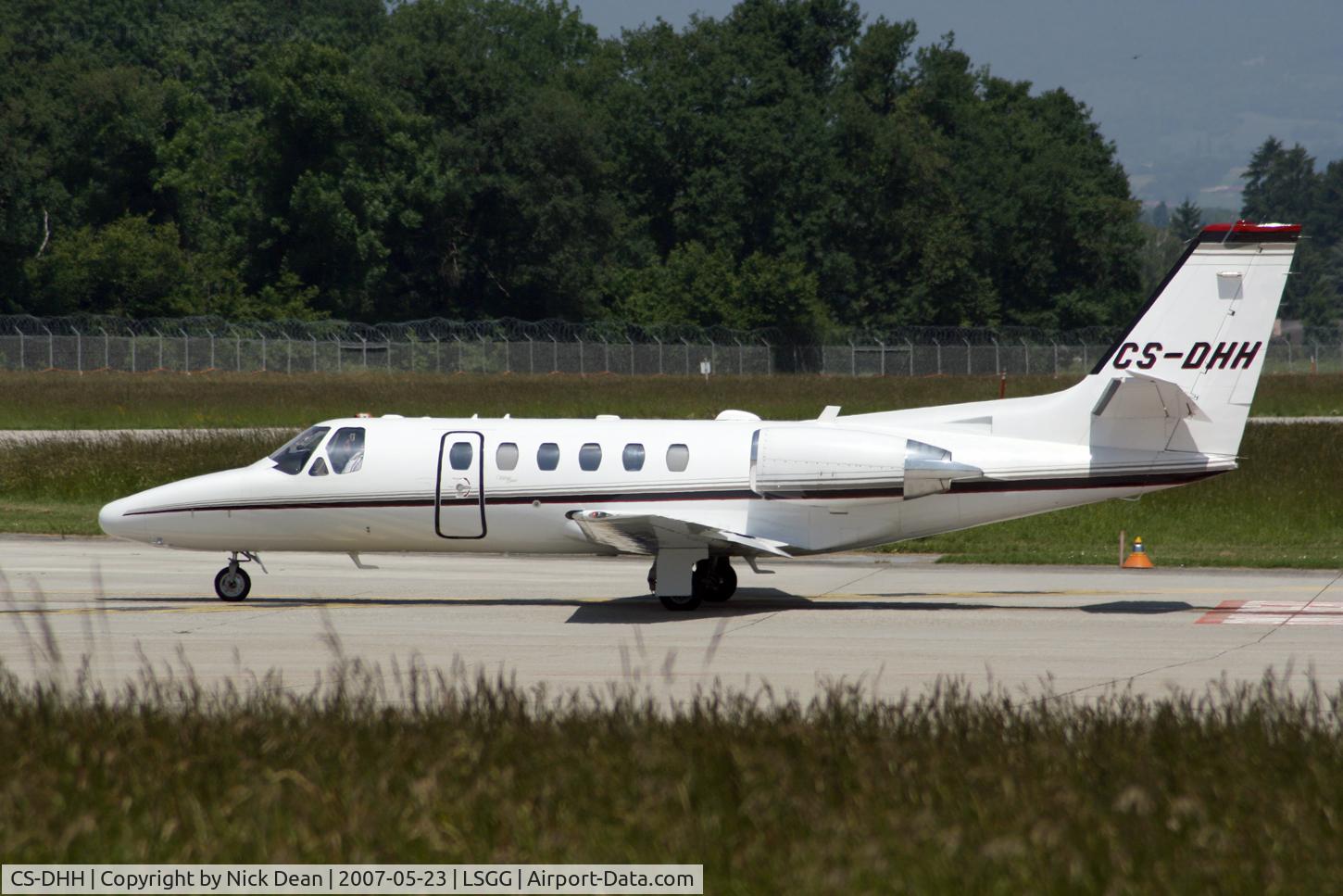 CS-DHH, 2002 Cessna 550 Citation Bravo C/N 550-1043, LSGG