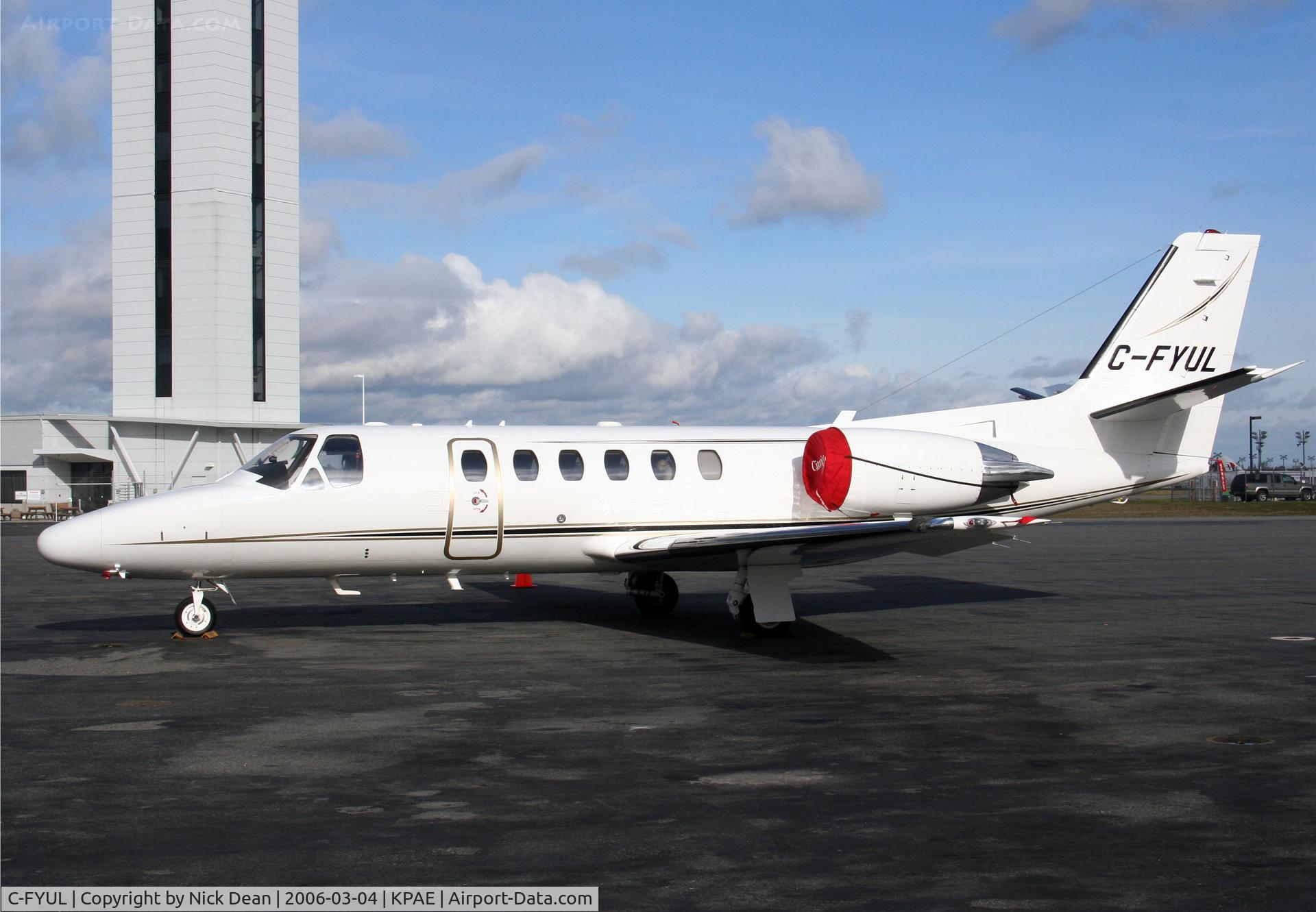 C-FYUL, 2002 Cessna 550 Citation Bravo C/N 550-1028, KPAE