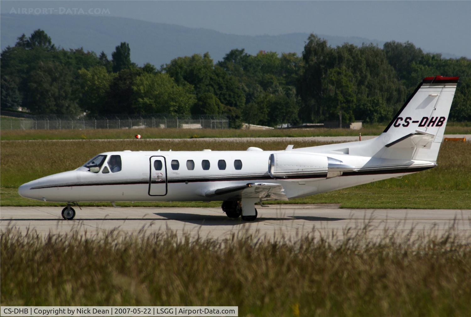 CS-DHB, 2001 Cessna 550 Citation Bravo C/N 550-1009, LSGG