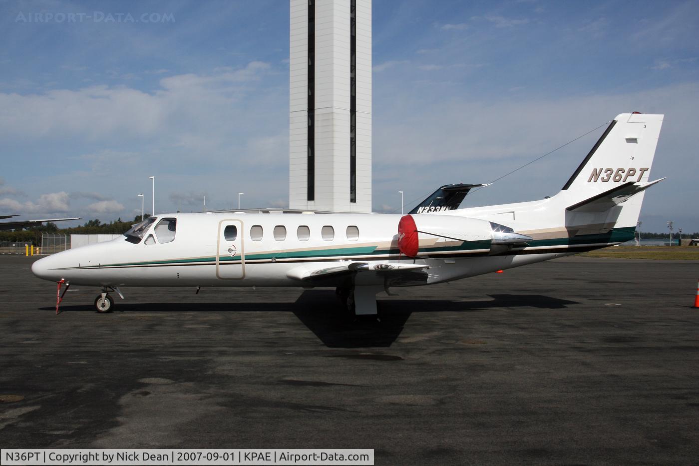 N36PT, 2001 Cessna 550 C/N 550-0966, KPAE