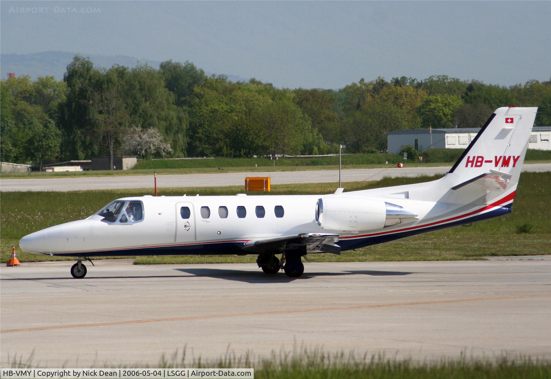 HB-VMY, 2001 Cessna 550 Citation Bravo C/N 550-0964, LSGG