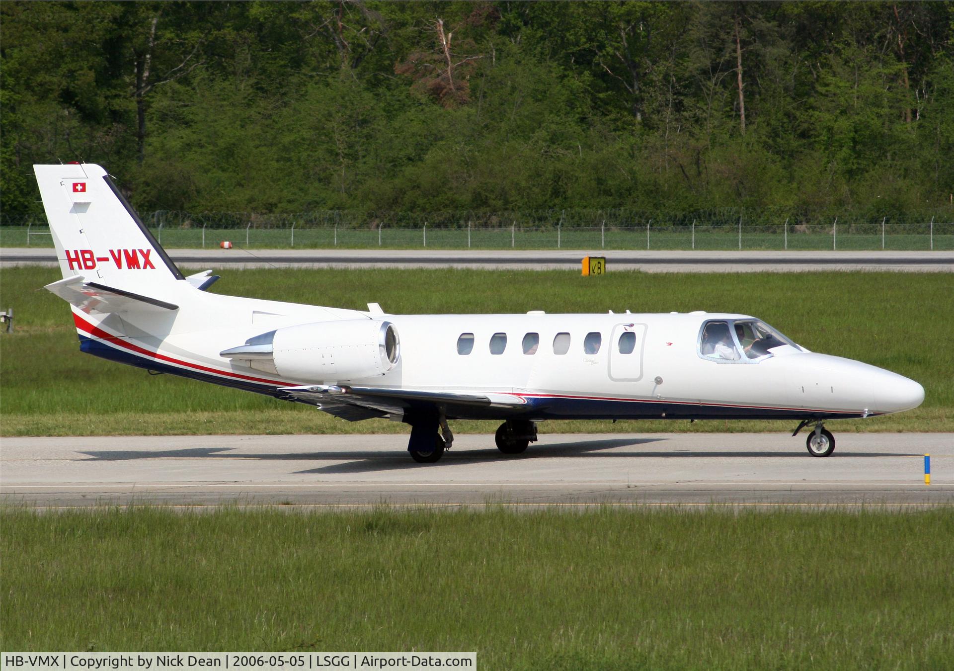 HB-VMX, 2000 Cessna 550B Citation Bravo C/N 550-0946, LSGG