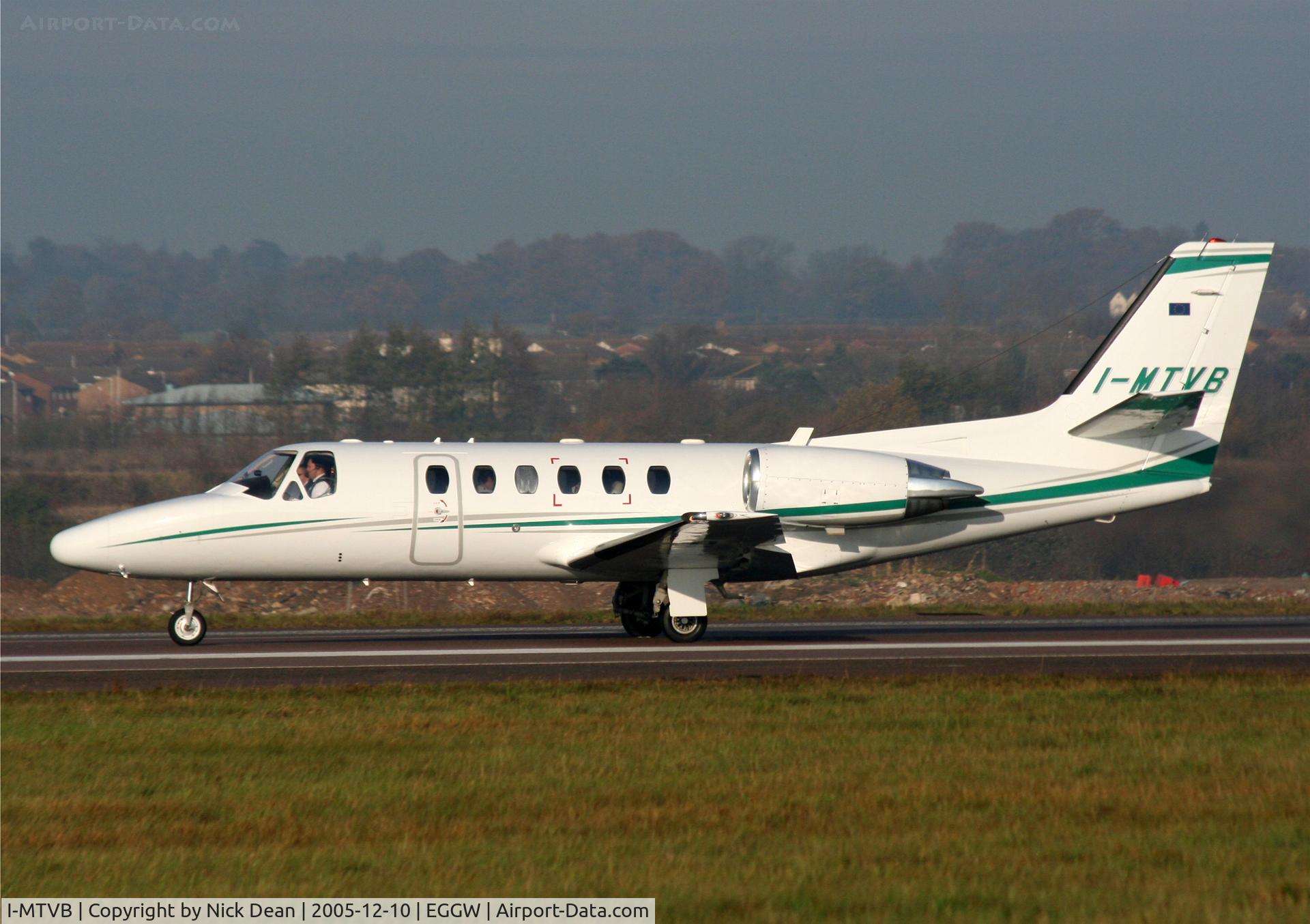 I-MTVB, 2000 Cessna 550 Citation Bravo C/N 550-0932, EGGW