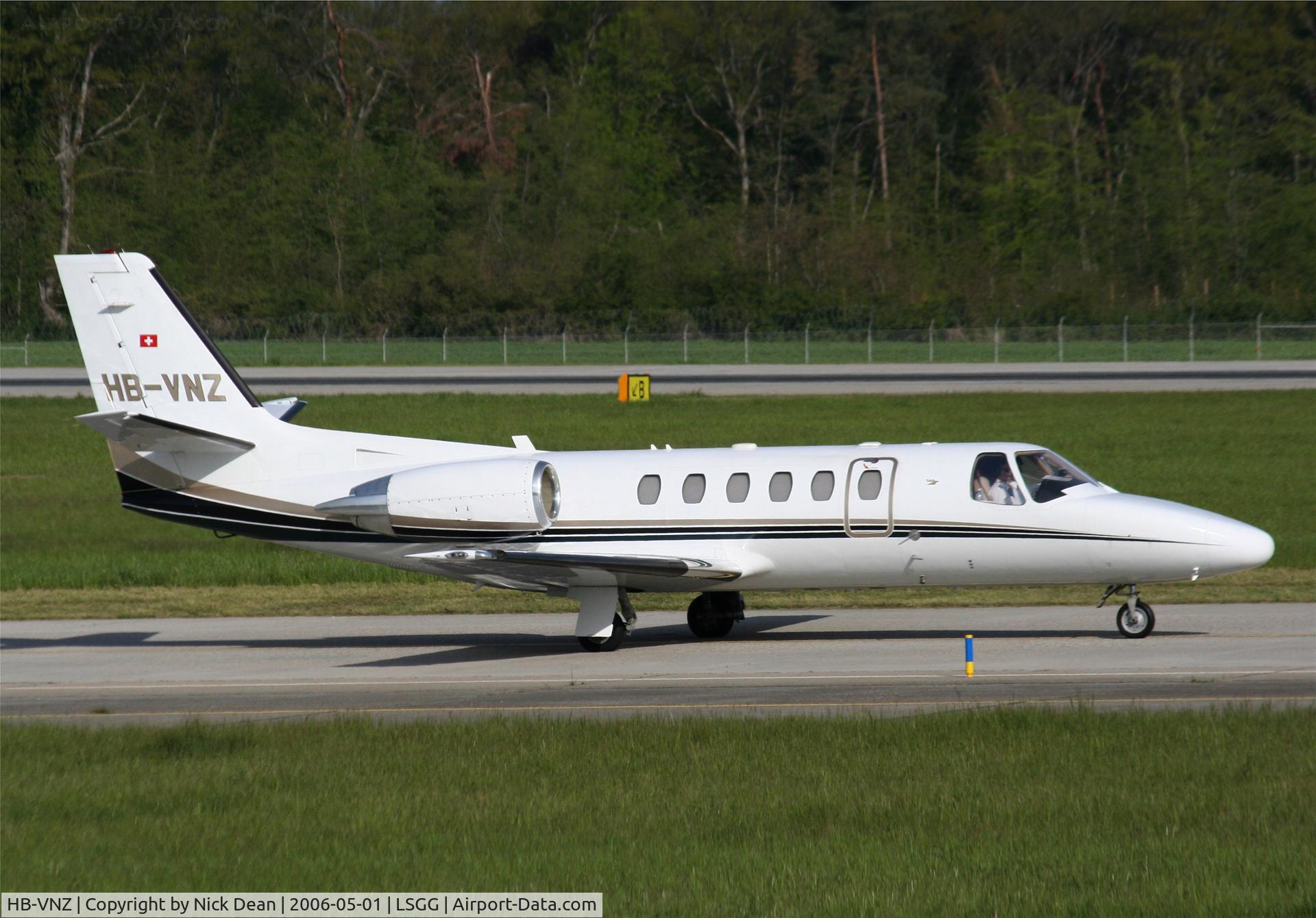 HB-VNZ, 2000 Cessna 550 Citation Bravo C/N 550-0906, LSGG