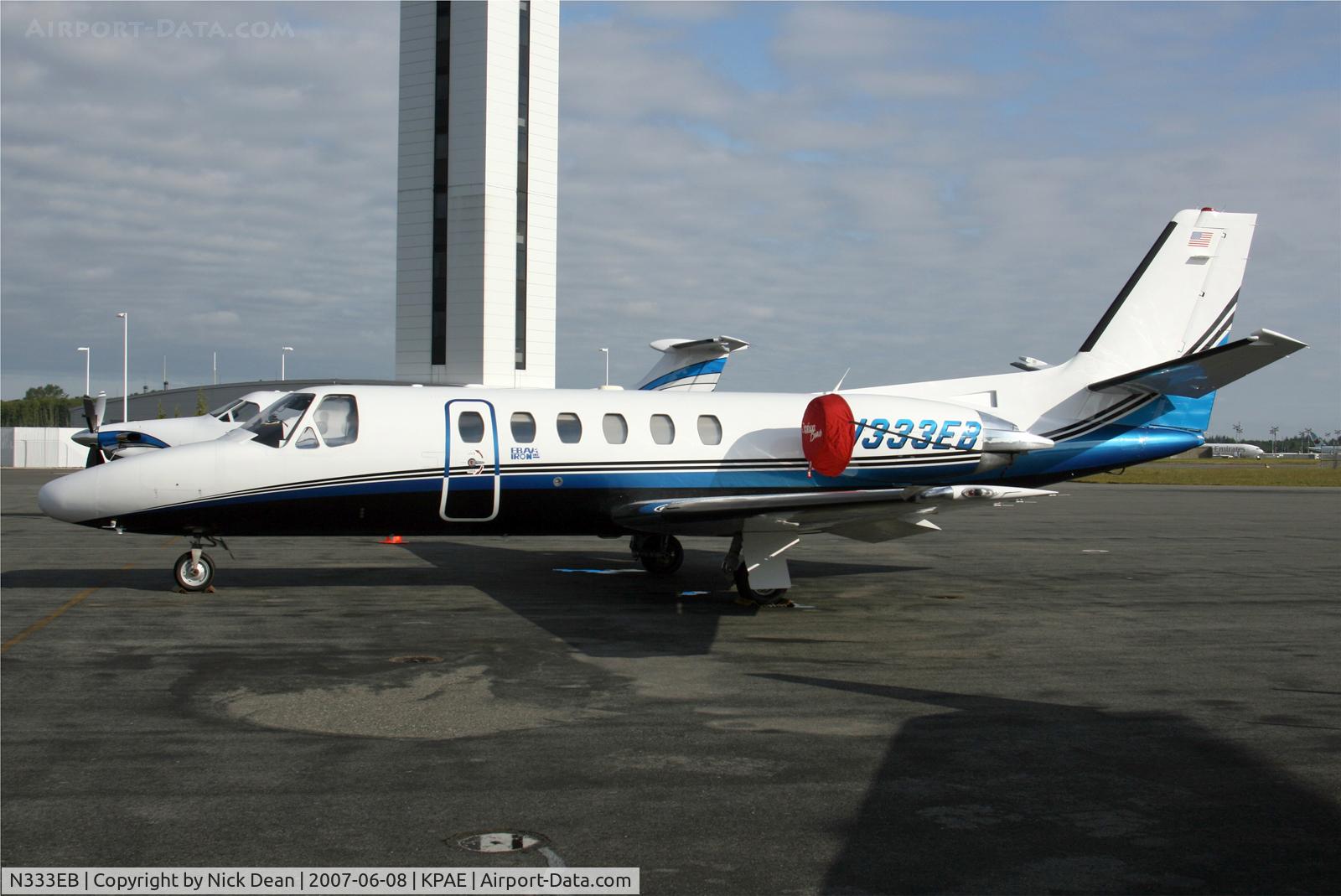 N333EB, 1999 Cessna 550 Citation Bravo C/N 550-0893, KPAE