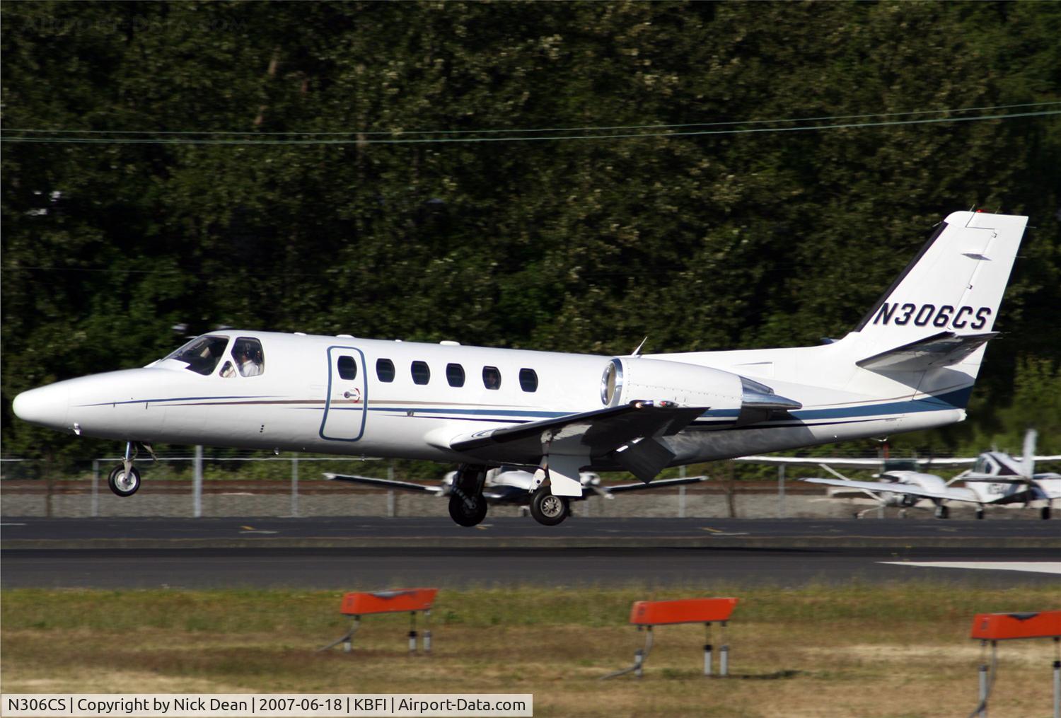 N306CS, 1999 Cessna 550 C/N 550-0881, KBFI