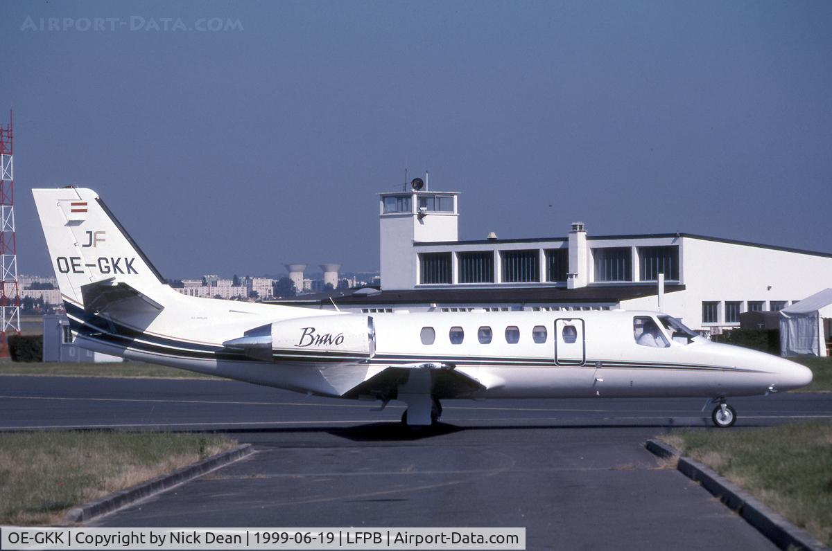 OE-GKK, 1999 Cessna 550 Citation Bravo C/N 550-0872, LFPB