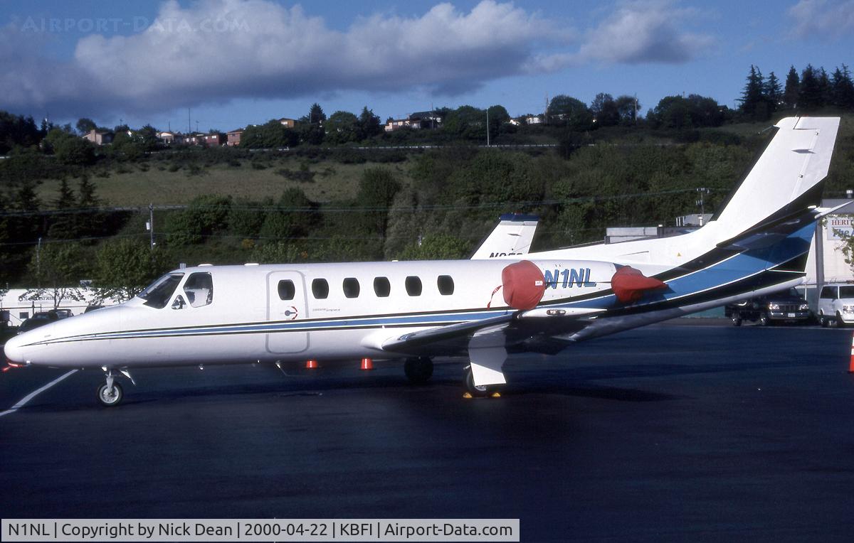 N1NL, 1981 Cessna 550 Citation II C/N 550-0271, KBFI