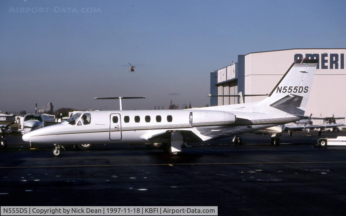 N555DS, 1981 Cessna 550 C/N 550-0275, KBFI