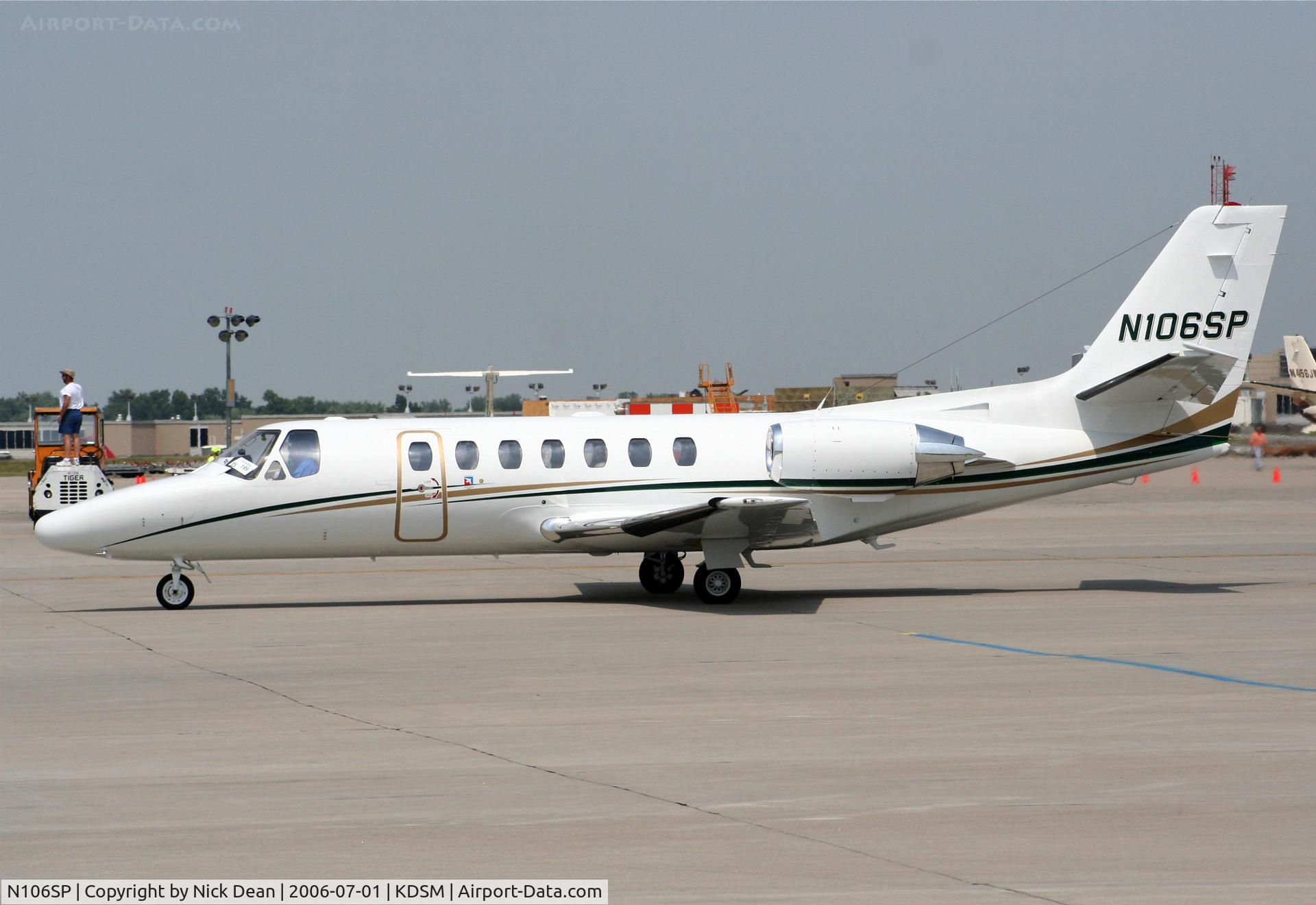 N106SP, 1996 Cessna 560 Citation Ultra C/N 560-0347, At KDSM 