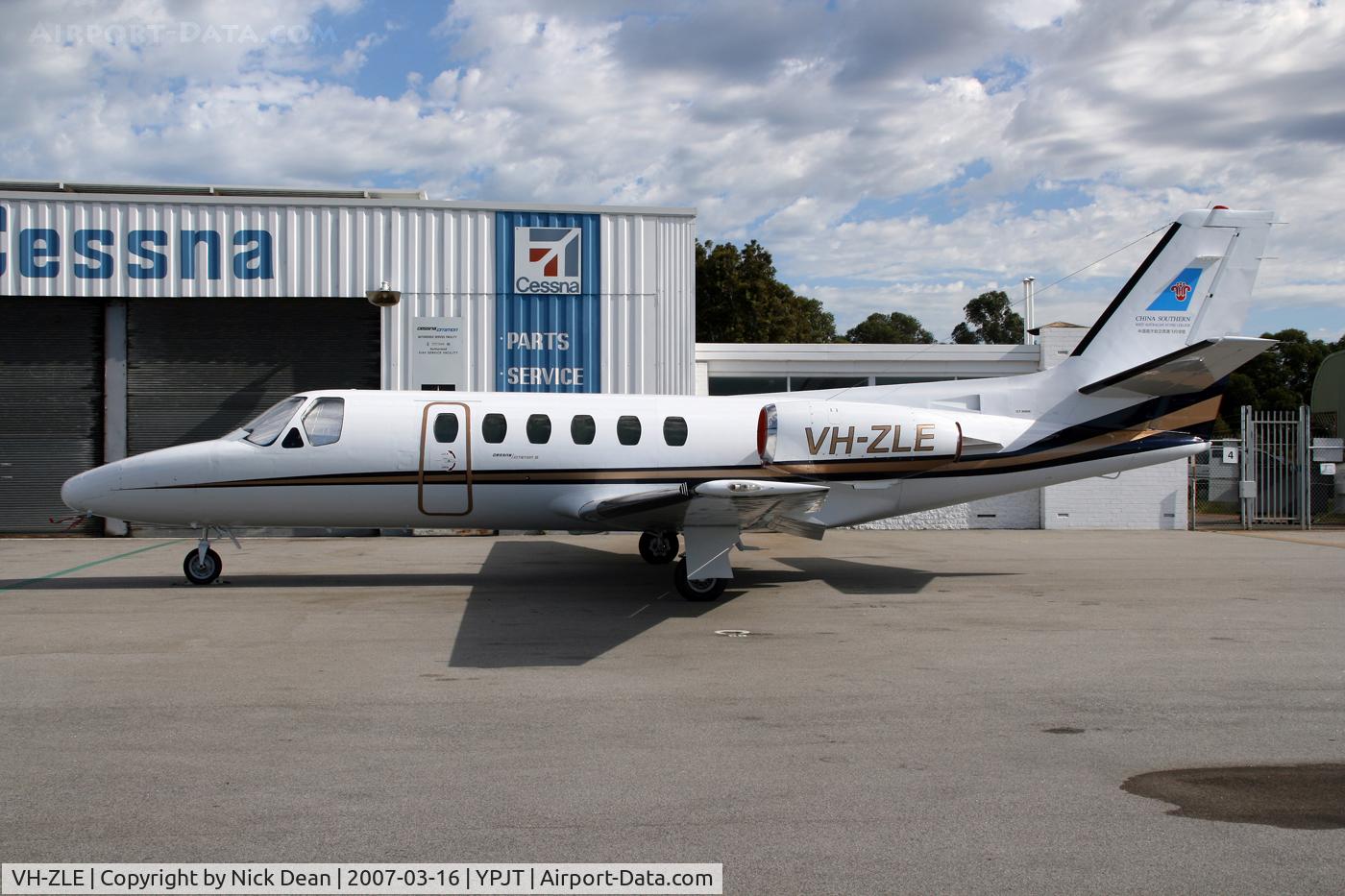 VH-ZLE, 1982 Cessna 550 C/N 550-0347, YPJT