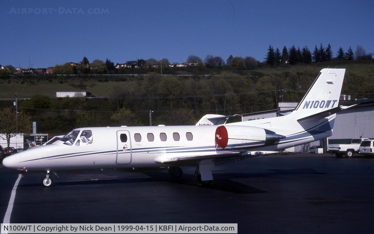 N100WT, 1998 Cessna 550 C/N 550-0858, KBFI