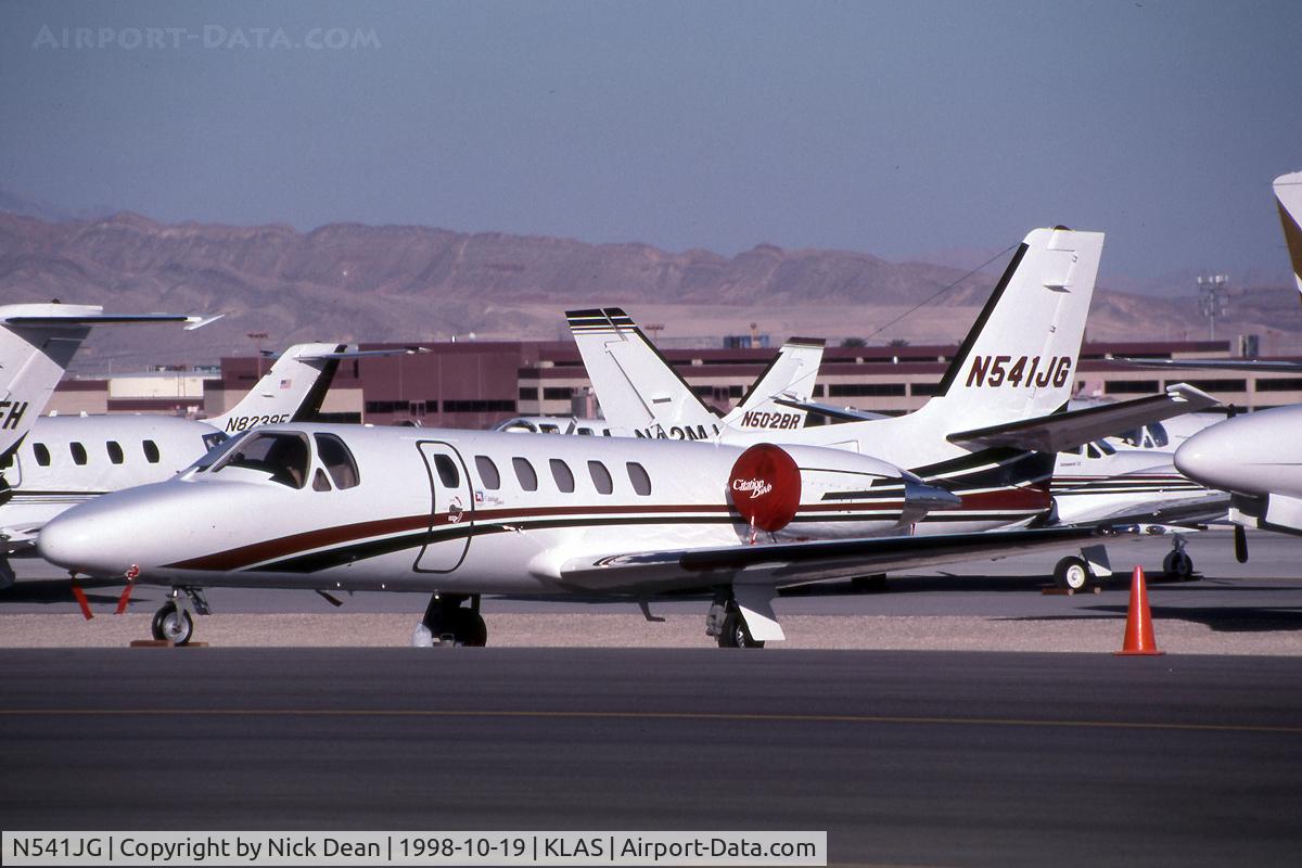 N541JG, 1998 Cessna 550 Citation Bravo C/N 550-0849, KLAS