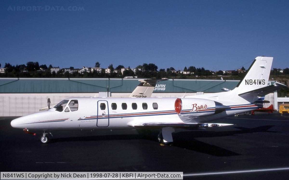 N841WS, 2007 Gulfstream Aerospace GIV-X (G450) C/N 4099, KBFI (This airframe seen here as N841WS and currently registered N999CX as posted for C/N and type accuracy)