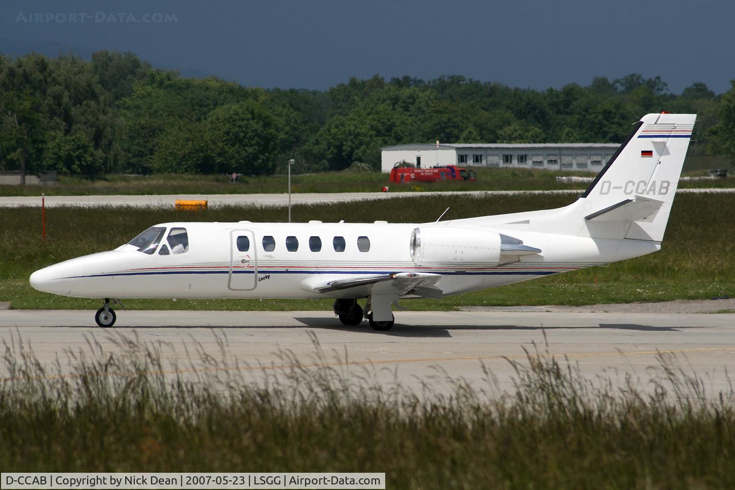 D-CCAB, 1997 Cessna 550 Citation Bravo C/N 550-0827, LSGG