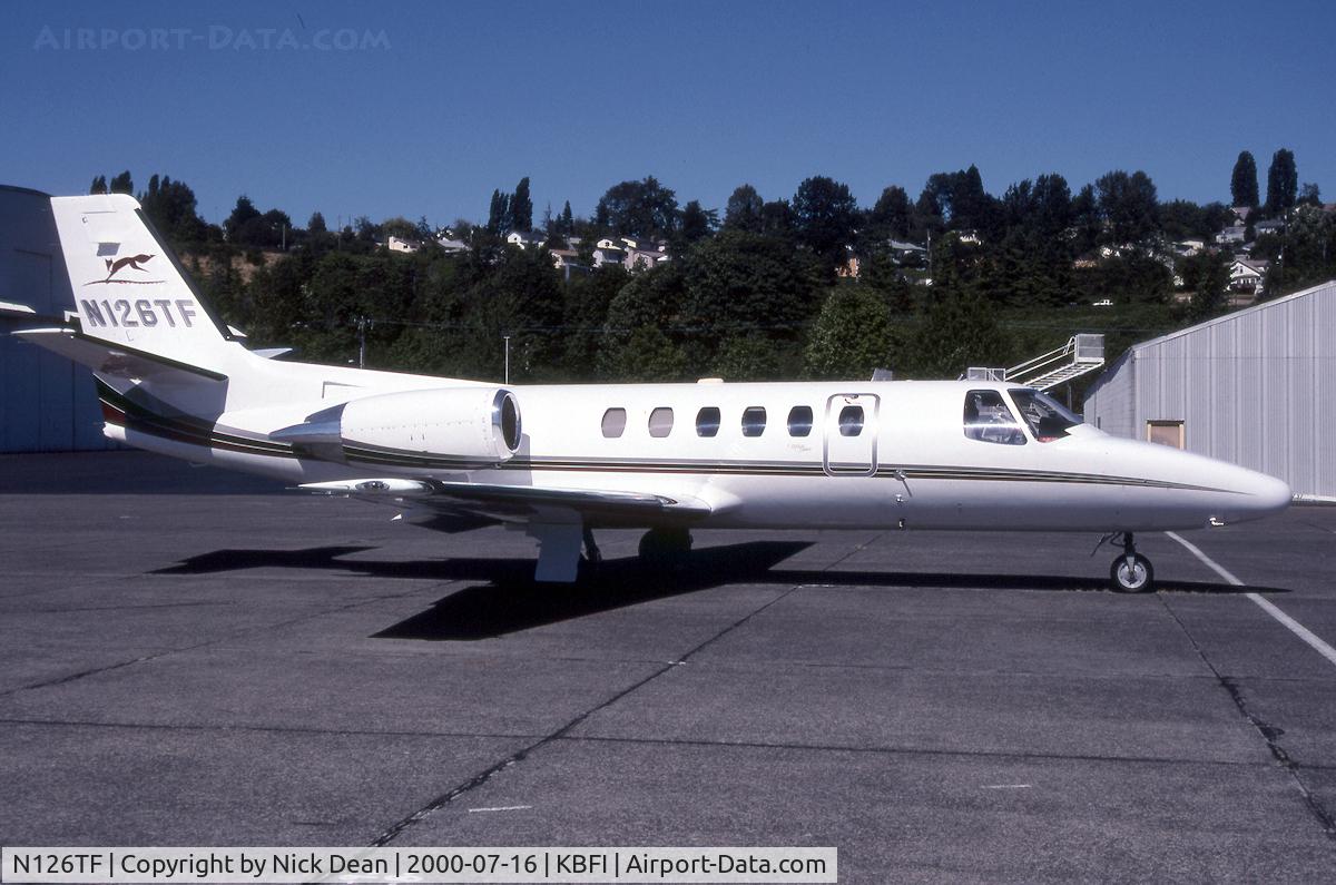 N126TF, 1997 Cessna 550 C/N 550-0815, KBFI