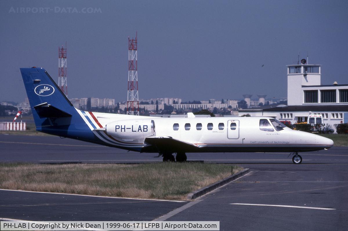 PH-LAB, 1992 Cessna 550 Citation II C/N 550-0712, LFPB