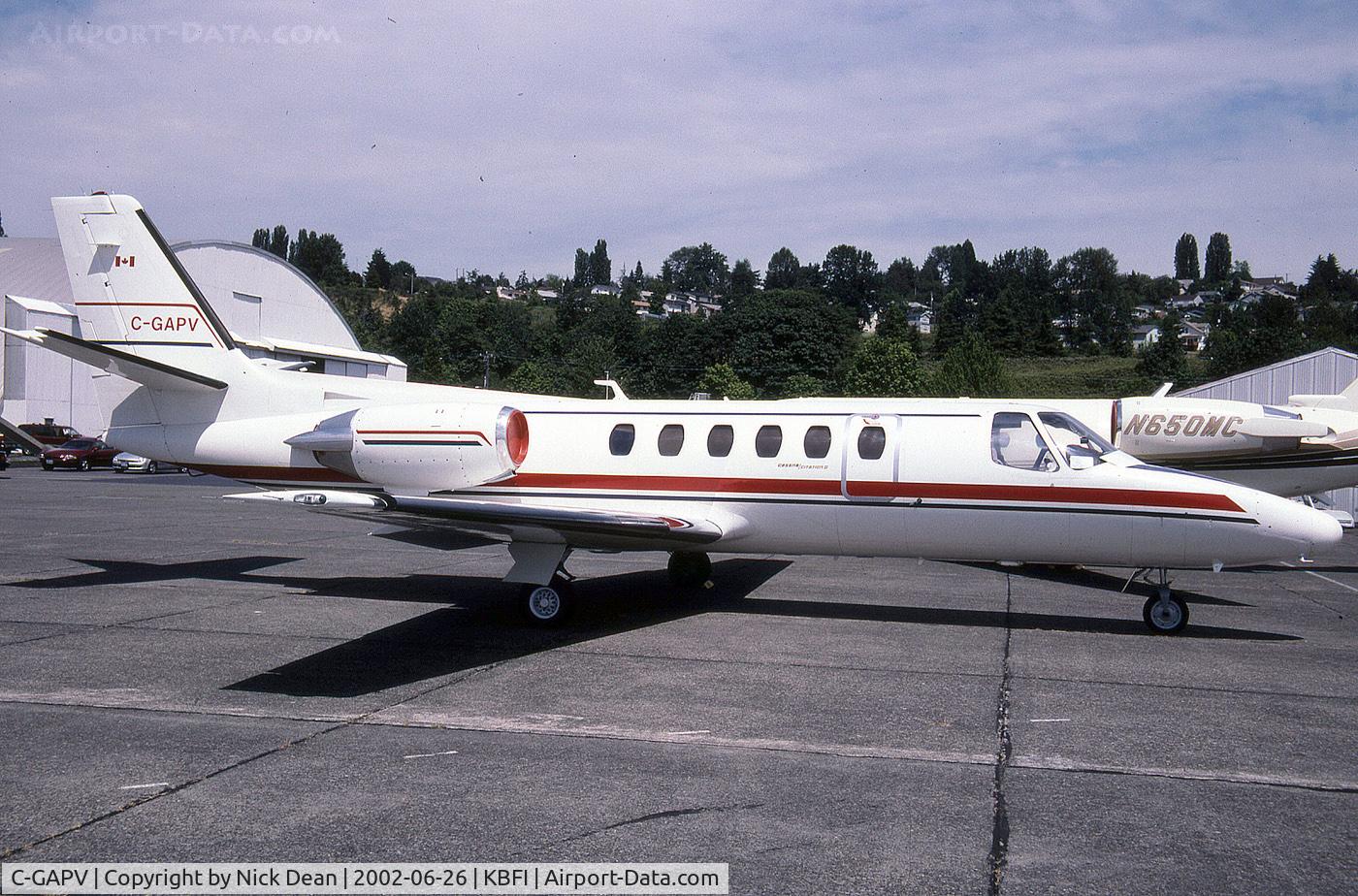 C-GAPV, 1991 Cessna 550 C/N 550-0691, KBFI