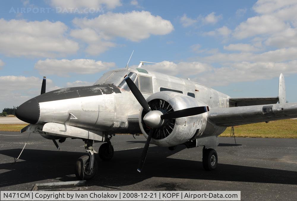 N471CM, 1955 Beech E18S C/N BA-76, Old metal