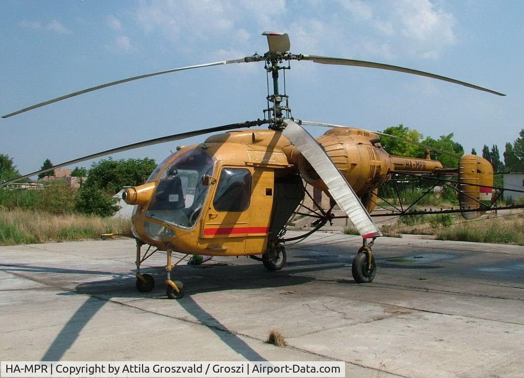 HA-MPR, 1978 Kamov Ka-26 Hoodlum C/N 7806315, Tata off airport - Hungary