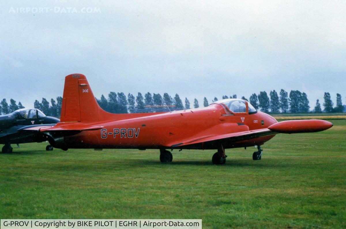 G-PROV, 1967 BAC 84 Jet Provost T.52 (Mod) C/N PAC/W/23905, ONE OF TWO JP'S AT AN AIRSHOW AT GOODWOOD