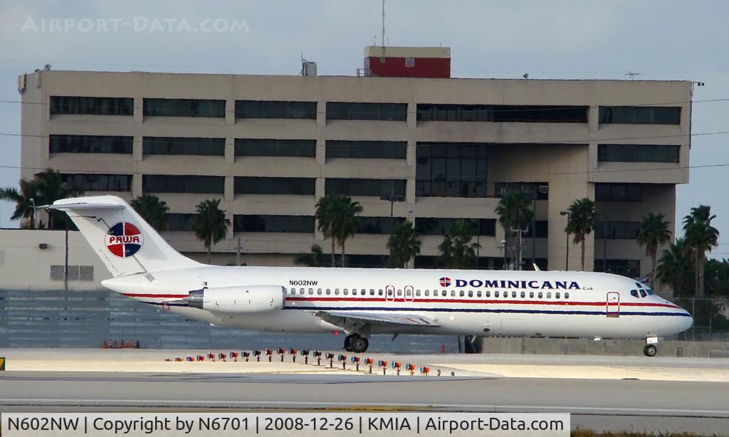 N602NW, 1967 Douglas DC-9-32 C/N 47046, Dominicana