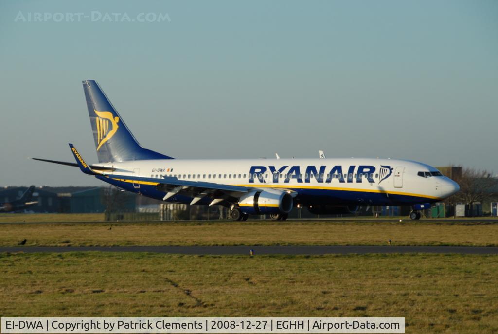 EI-DWA, 2007 Boeing 737-8AS C/N 33617, LANDED 08 BOH