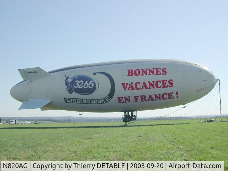 N820AG, Worldwide Aeros Corp AEROS-40B C/N AEROS 40B-18, At Chavenay Airport near Paris France