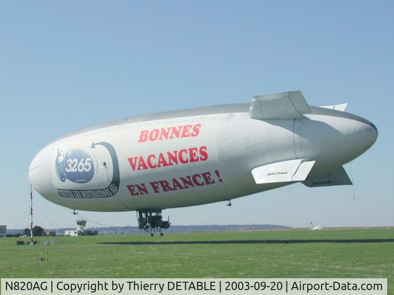 N820AG, Worldwide Aeros Corp AEROS-40B C/N AEROS 40B-18, At Chavenay Airport France
