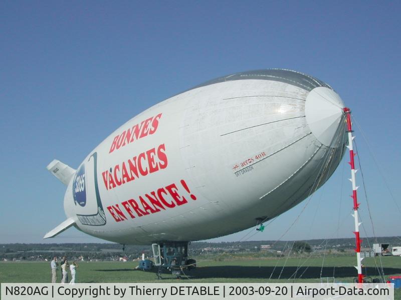 N820AG, Worldwide Aeros Corp AEROS-40B C/N AEROS 40B-18, At Chavenay Airport France