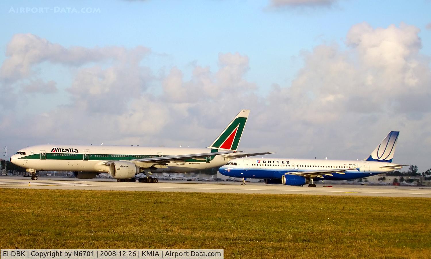 EI-DBK, 2003 Boeing 777-243/ER C/N 32783, With N470UA