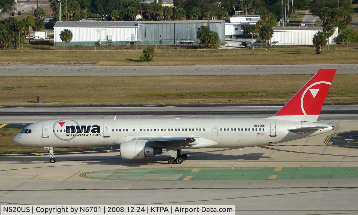 N520US, 1986 Boeing 757-251 C/N 23208, Northwest