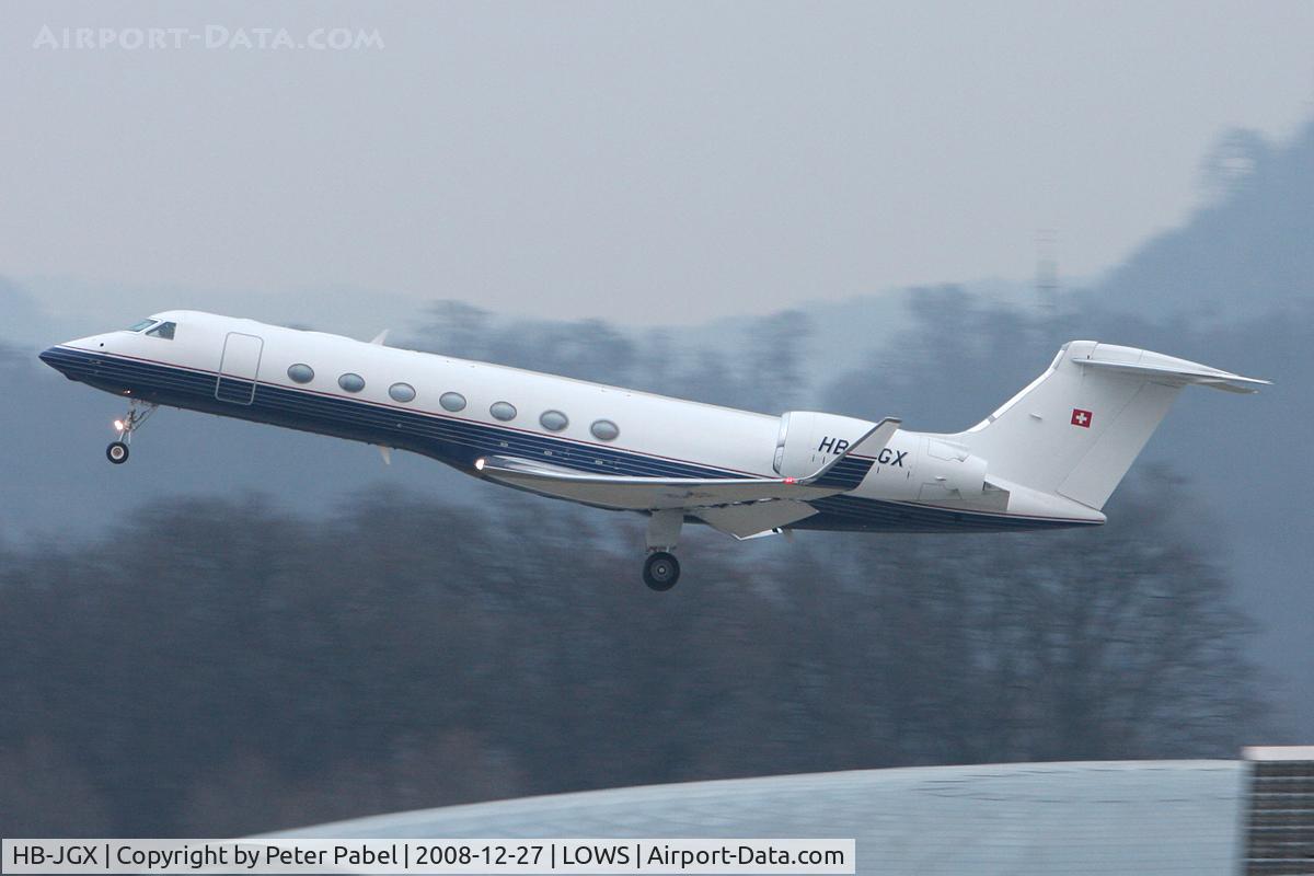 HB-JGX, 2007 Gulfstream Aerospace GV-SP (G550) C/N 5172, SZG