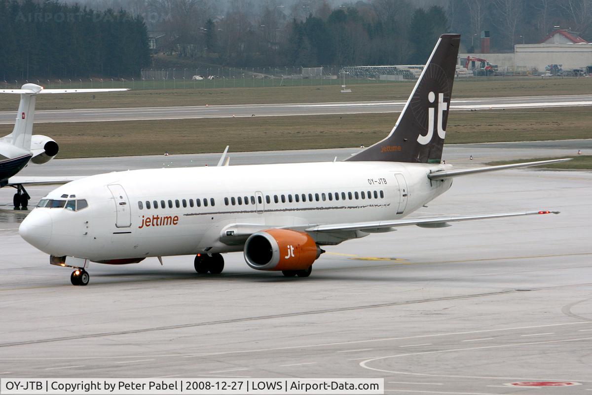 OY-JTB, 1989 Boeing 737-3Y0 C/N 24464, SZG