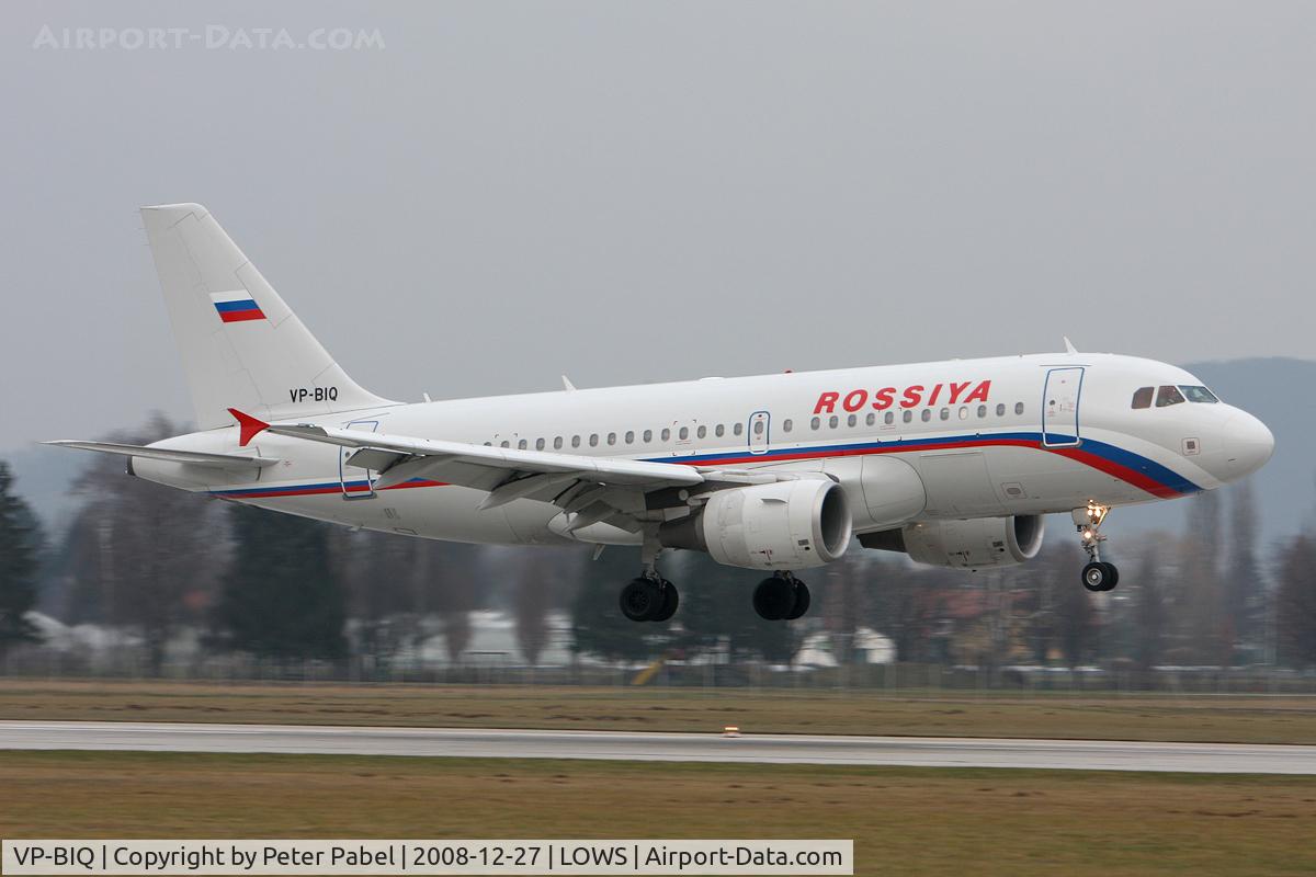 VP-BIQ, 2003 Airbus A319-111 C/N 1890, SZG