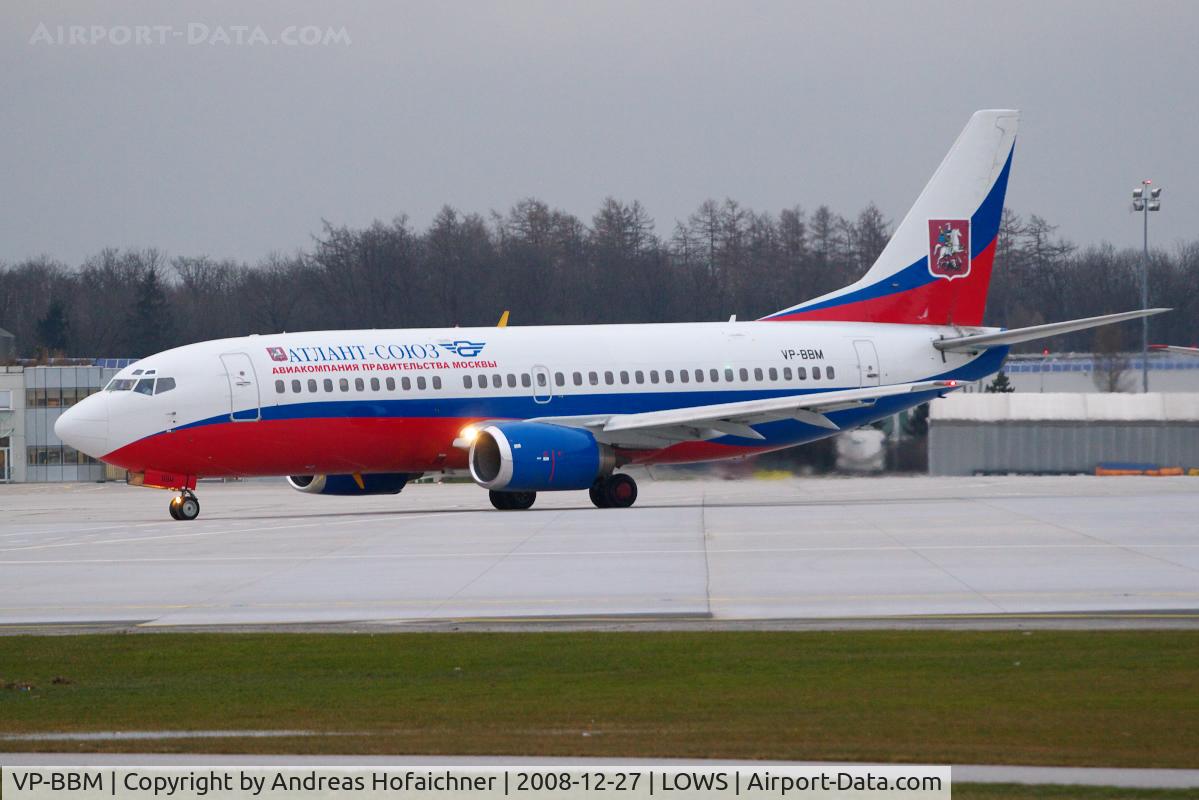 VP-BBM, 1986 Boeing 737-347 C/N 23442, Atlant-Soyuz