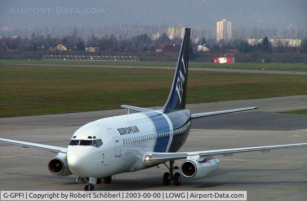 G-GPFI, 1974 Boeing 737-229 C/N 20907, Flight to GRZ/LOWG