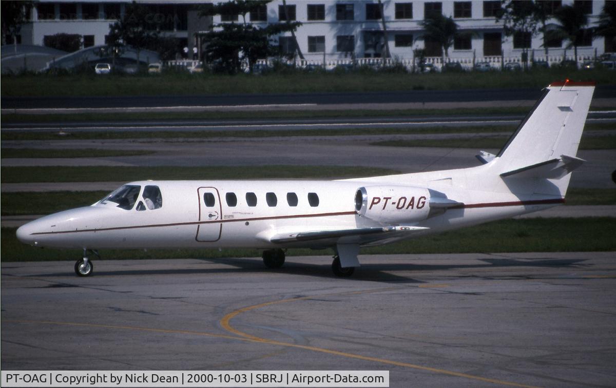 PT-OAG, 1982 Cessna 550 Citation II C/N 550-0357, SBRJ