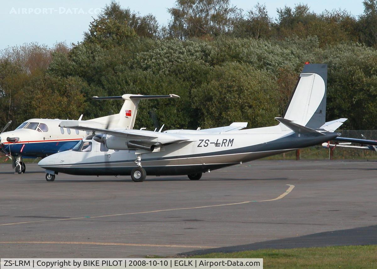 ZS-LRM, 1973 Rockwell 690A Turbo Commander Turbo Commander C/N 11105, TAXYING OUT FOR DEPARTURE