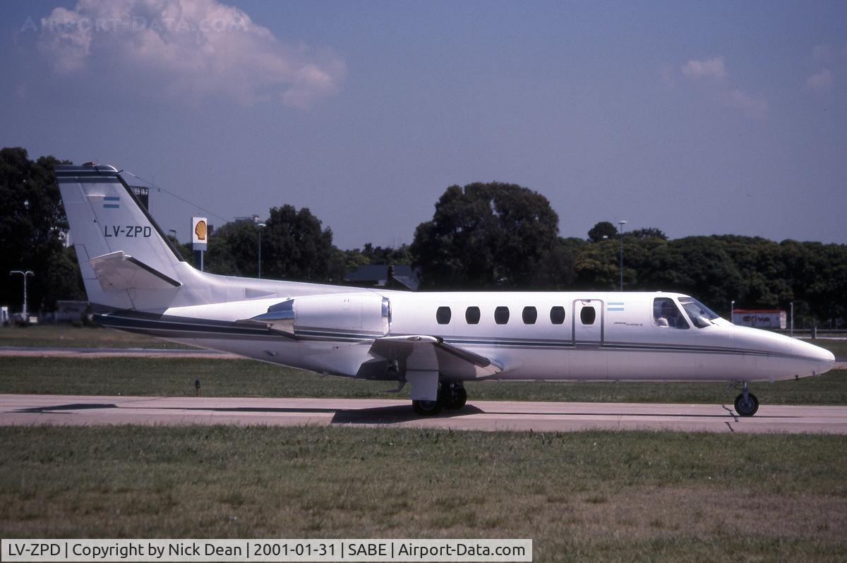 LV-ZPD, 1982 Cessna 550 Citation II C/N 550-0406, SABE