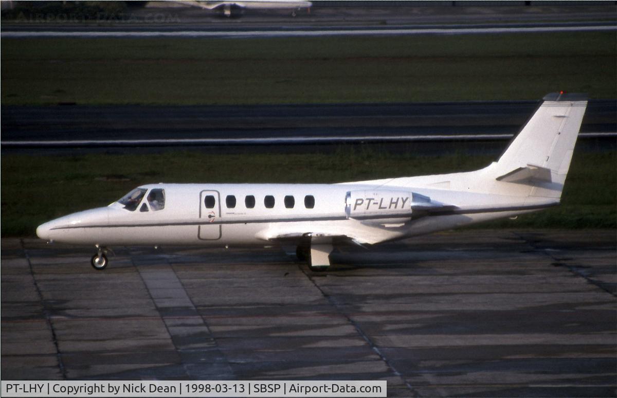 PT-LHY, 1982 Cessna 550 Citation II C/N 550-0427, SBSP