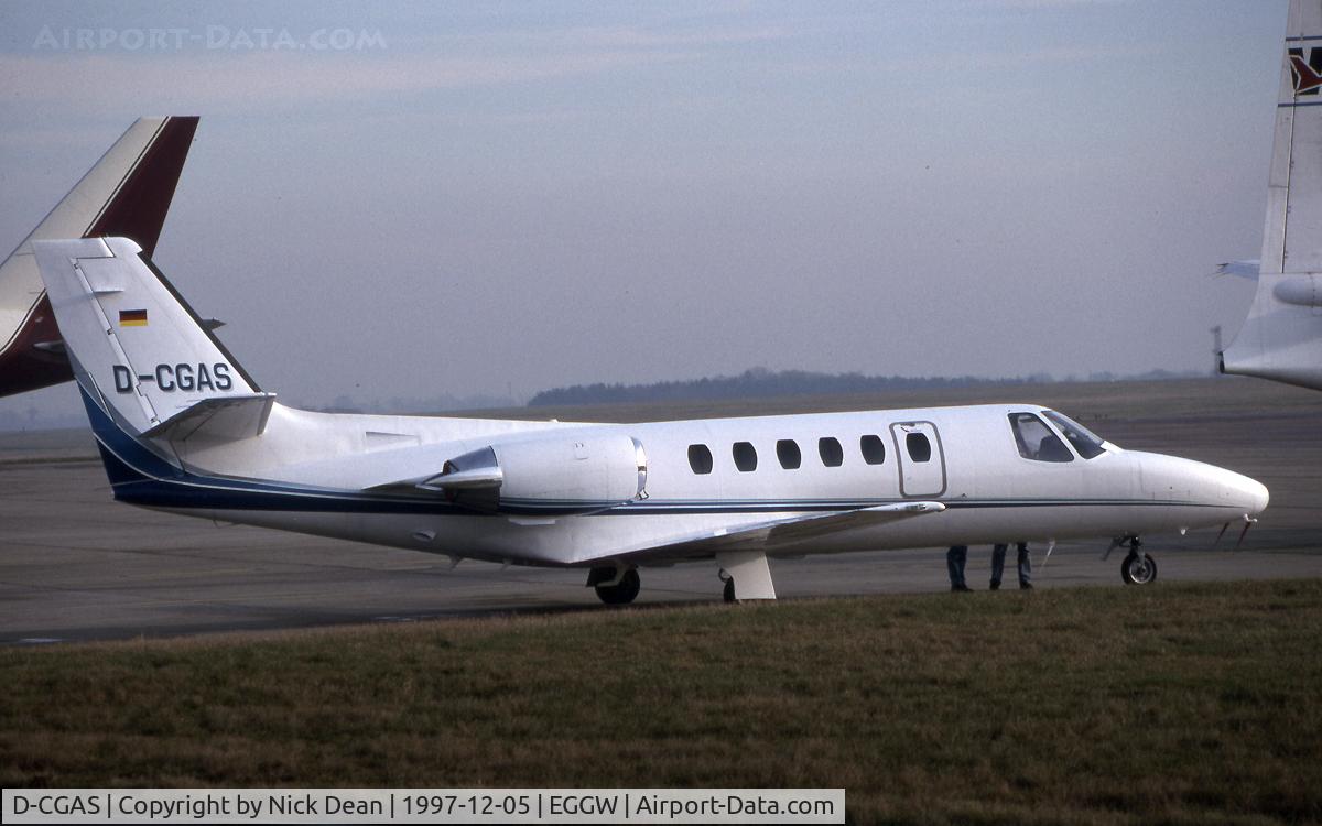 D-CGAS, 1982 Cessna 550 Citation II C/N 550-0443, EGGW