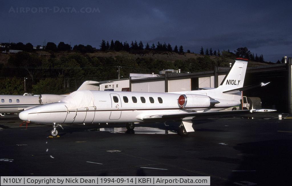 N10LY, 1983 Cessna 550 Citation II C/N 550-0466, KBFI