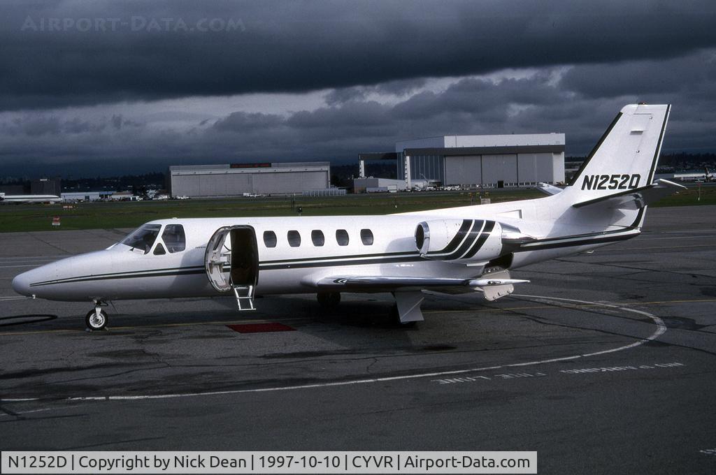 N1252D, 1983 Cessna 550 C/N 550-0476, CYVR