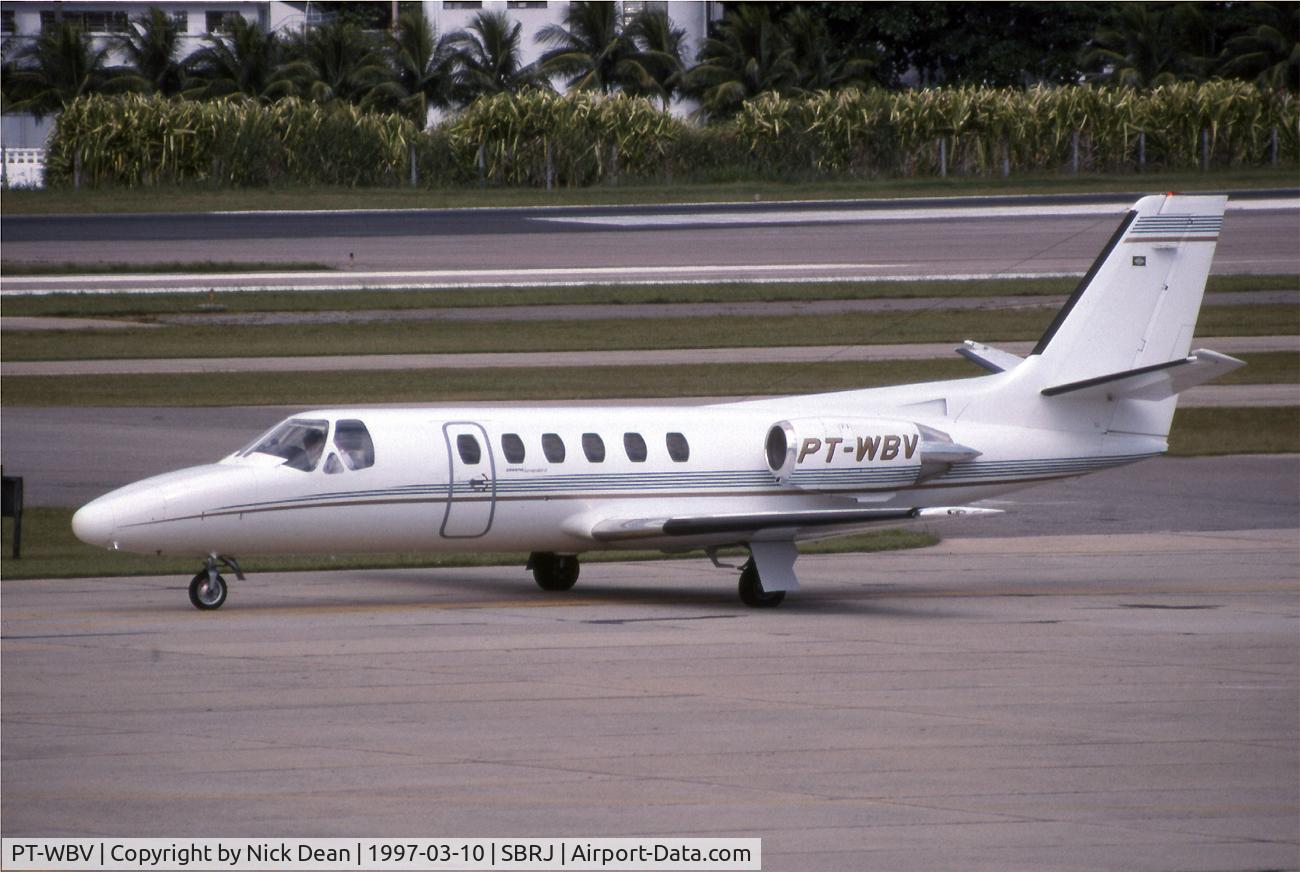 PT-WBV, 1993 Cessna 550 Citation II C/N 550-0485, SBRJ