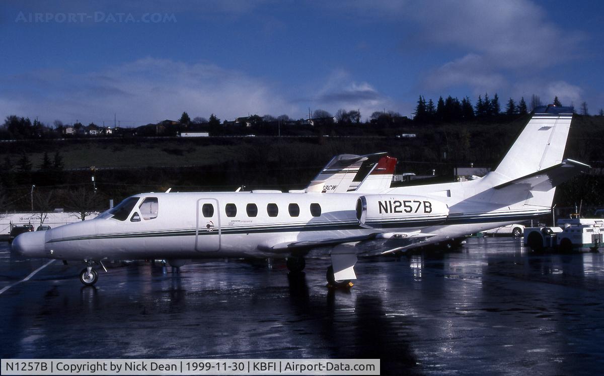 N1257B, 1984 Cessna 550 C/N 550-0497, KBFI