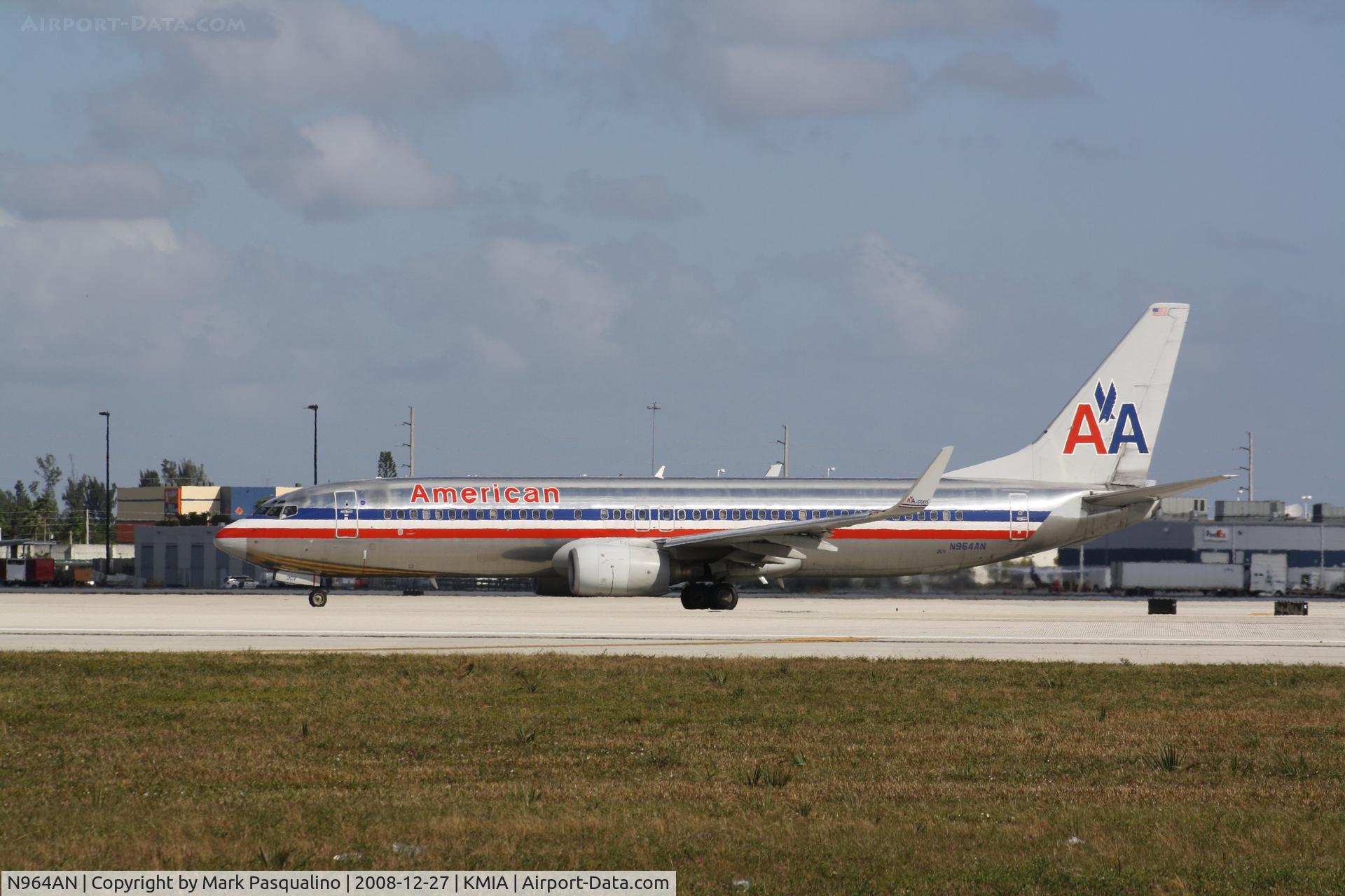 N964AN, 2001 Boeing 737-823 C/N 30093, Boeing 737-800