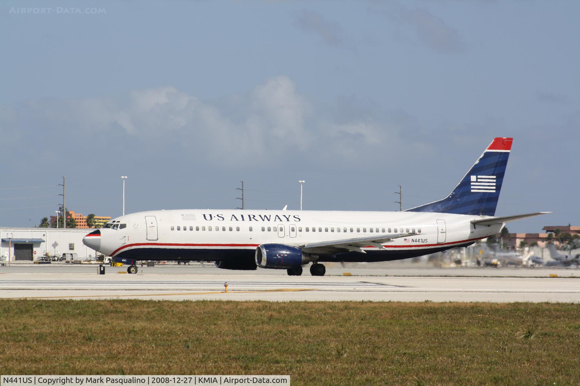 N441US, 1990 Boeing 737-4B7 C/N 24812, Boeing 737-400