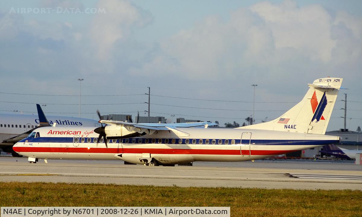 N4AE, 1991 ATR 72-212 C/N 244, American Eagle