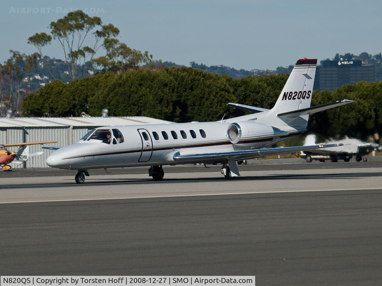N820QS, 2004 Cessna 560 Citation Encore C/N 560-0650, N820QS departing from RWY 21